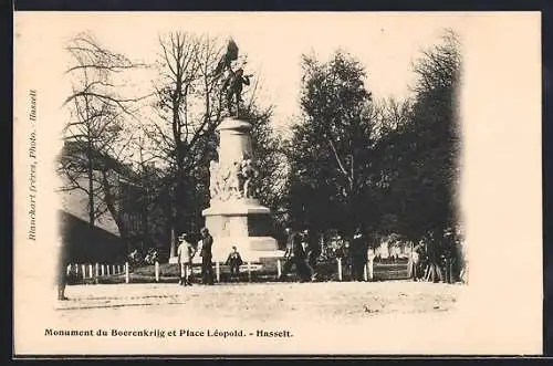 AK Hasselt, Monument du Boerenkrijg et Place Léopold