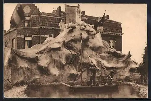 AK Hasselt, Décorations à l`occasion des fêtes septennales de N. Dame Virga-Jesse
