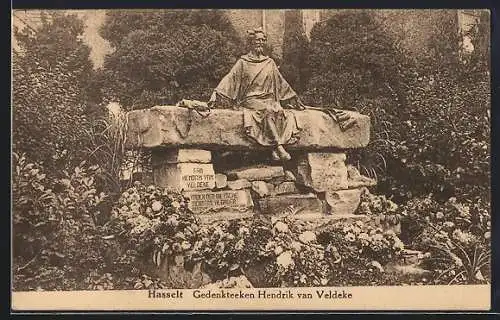 AK Hasselt, Gedenkteeken Hendrik van Veldeke