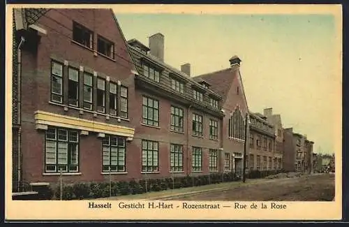 AK Hasselt, Gesticht H.-Hart, Rozenstraat
