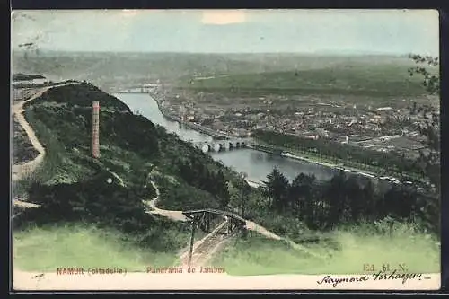 AK Namur, Citadelle, Panorama de Jambres