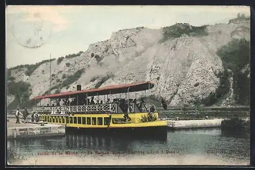 AK Dinant, Vallée de la Meuse, Le Bateau Namur Touriste