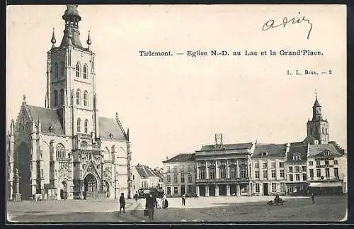 AK Tirlemont, Eglise N.-D. au Lac et la Grand`Place