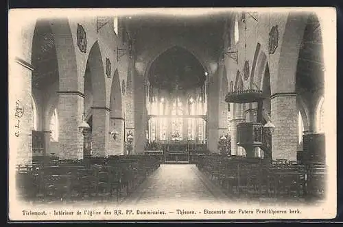 AK Tirlemont, Intérieur de l`église des RR. PP. Dominicains