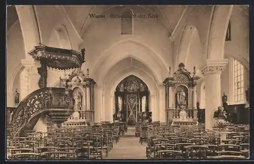 AK Watou, Binnenzicht der Kerk