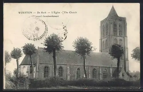 AK Woesten, De Kerk