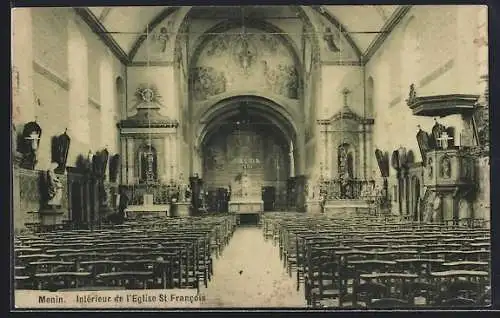 AK Menin, Intérieur de l`Eglise St.-Francois