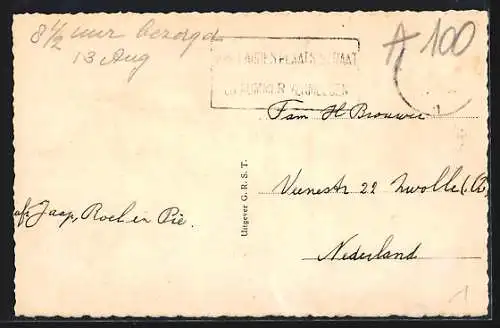 AK Hasselt, Kirche, Rathaus, Denkmal