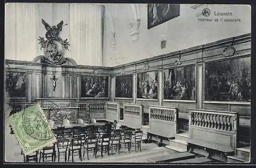 AK Louvain, Intérieur de l`universite