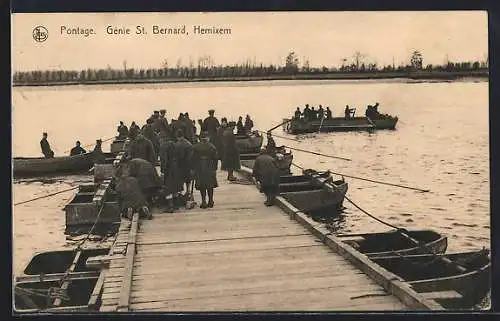 AK Hemixem, Pontage, Génie St. Bernard