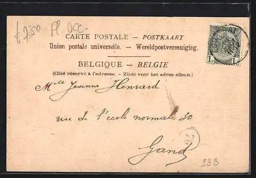 AK Courtrai, Rue de la Lys