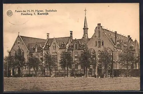 AK Kortrijk, Paters der H. H. Harten, Studiehuis, Pottelberg 5
