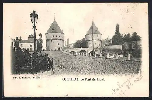 AK Courtrai, Le Pont due Broel