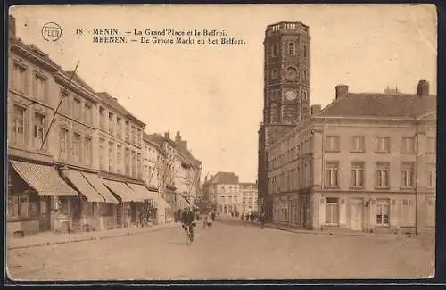 AK Menin, La Grand`Place et le Beffroi