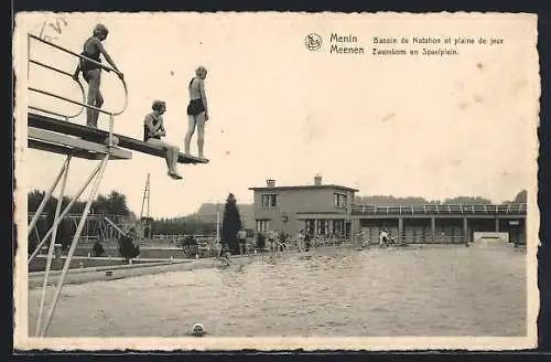 AK Menin, Bassin de Natation et plaine de jeux