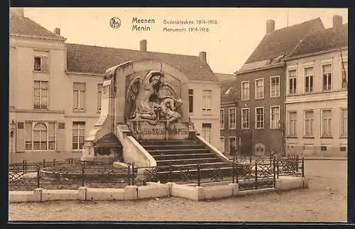 AK Menin, Monument 1914-18