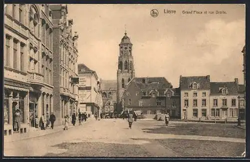 AK Lierre, Grand`Place et rue Droite