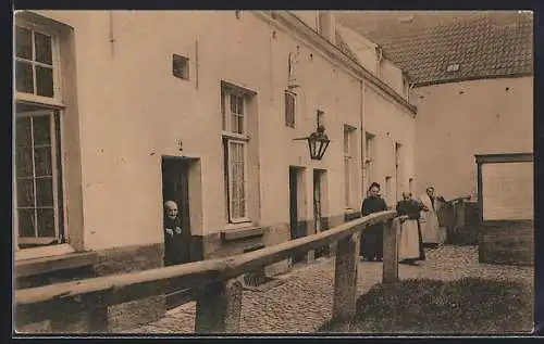 AK Antwerpen, Oud-Godshuis St-Anna Ossenmarkt