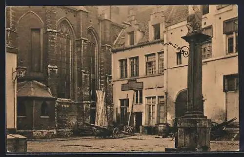 AK Antwerpen, Ste-Nikolaas plaats, Lange Nieuwstraat