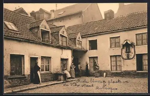 AK Antwerpen, Oude binnen plaats in de Veke straat