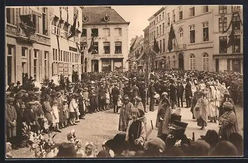 AK Hasselt, Procession des fêtes septennales de N. Dame Virga-Jesse
