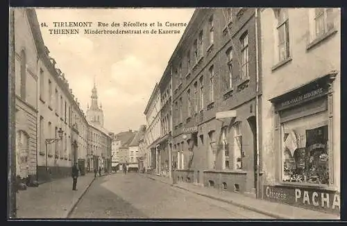 AK Tirlemont, Rue des Récollets et la Caserne