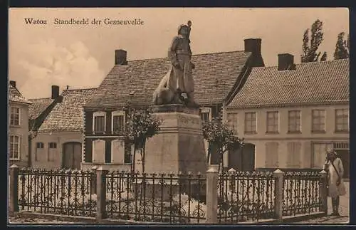 AK Watou, Standbeeld der Gesneuvelde