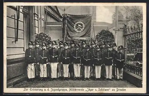 AK Dresden, Jugendgruppe des Militärvereins Jäger und Schützen