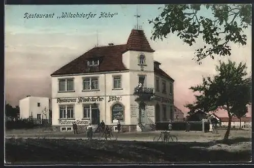 AK Dresden-Wilschdorf, Gasthof Wilschdorfer Höhe