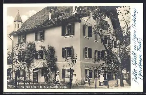 AK Aigen b. Salzburg, Erholungsheim des Reichsverbandes akad. Kriegsteilnehmer