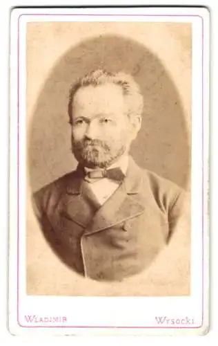 Fotografie Wladimir Wysocki, Kieff, Porträt eines Herrn