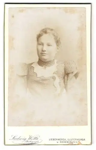 Fotografie Ludwig Witte, Liebenwerda, Bahnhofstr. 4, Porträt einer jungen Frau