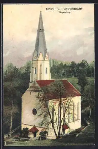 AK Deggendorf, Kirche am Geyersberg