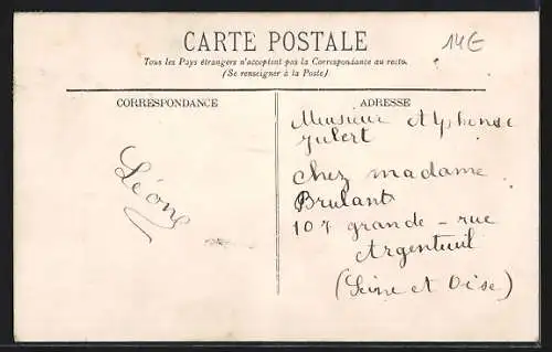 AK Weymann sur Biplan H. Farman, Flugzeug