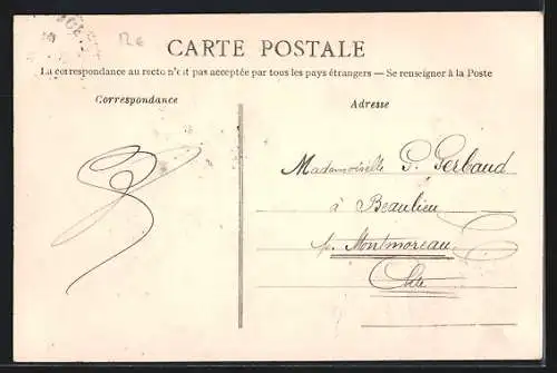 AK Le Monoplan Blériot, Flugzeug