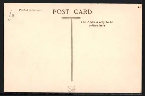 AK Jamestown, View from Sea, Blick auf Kirchturm und Berge