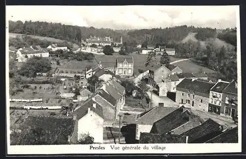 AK Presles, Vue generale du village