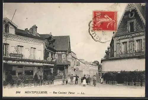 AK Montivilliers, Rue Casimir-Pèrier, Cafè Francais