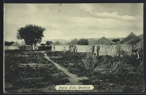 AK Rhodesia, Native Huts