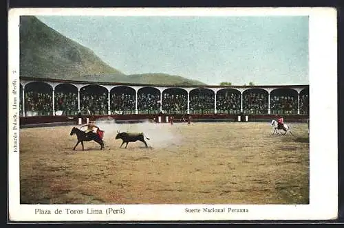 AK Lima, Plaza de Toros, Suerte Nacional Peruana
