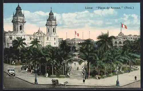 AK Lima, Plaza de Armas