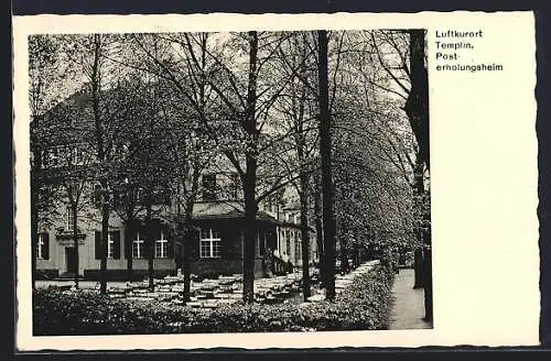 AK Templin / Uckermark, Posterholungsheim