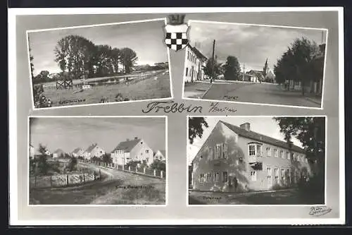 AK Trebbin, Schwimmbad, Markt, Internat, Siedlung Freie Scholle, Strassen