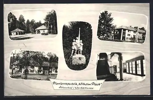AK Altenhof /Werbellinsee, Pionierrepublik Wilhelm Pieck