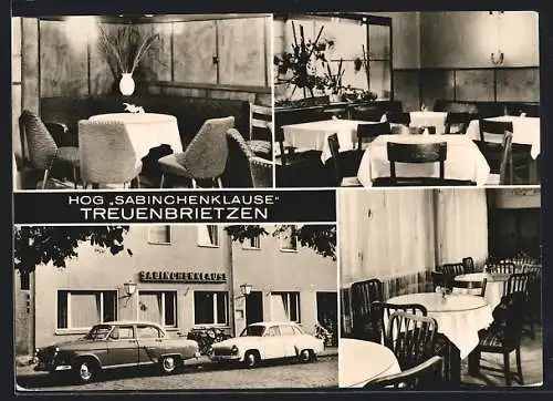 AK Treuenbrietzen, HOG-Cafe Sabinchenklause, Innenansichten