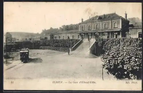 AK Elbeuf, La Gare d`Elbeuf-Ville