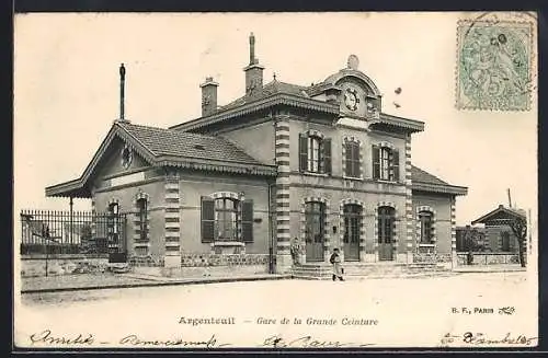 AK Argenteuil, Gare de la Grande Ceinture
