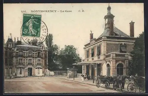 AK Montmorency, La Gare