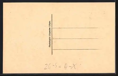 AK Seraing, Crue de la Meuse 1925-1926, Place Kuboorn