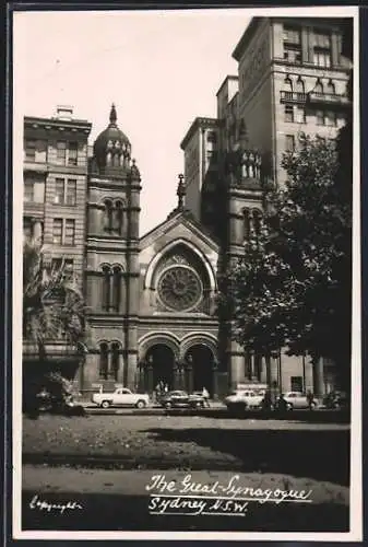 AK Sydney /N. S. W., The Great-Synagogue